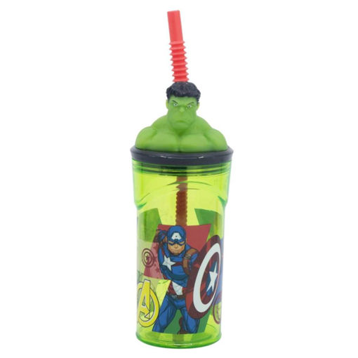 Picture of HULK 3D FIGURINE BOTTLE 360ML
